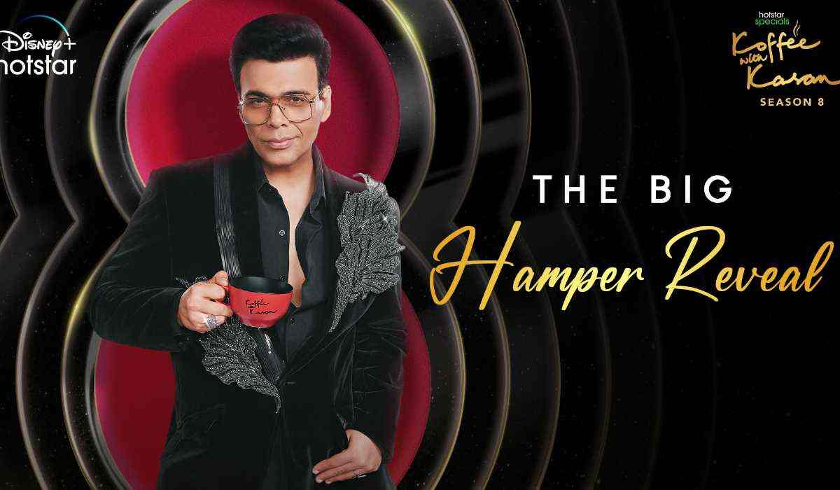 Koffee With Karan Season 8 - Karan Johar unwraps the glamorous goodies from the opulent Koffee hamper