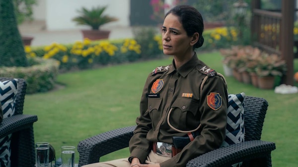 Mona Singh in a still from Kohrra Season 2