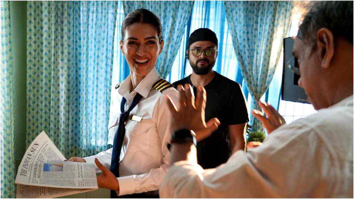 Crew - Kriti Sanon aka 'Divya Rana from Haryana' drops unseen stills from the film set | Pics inside