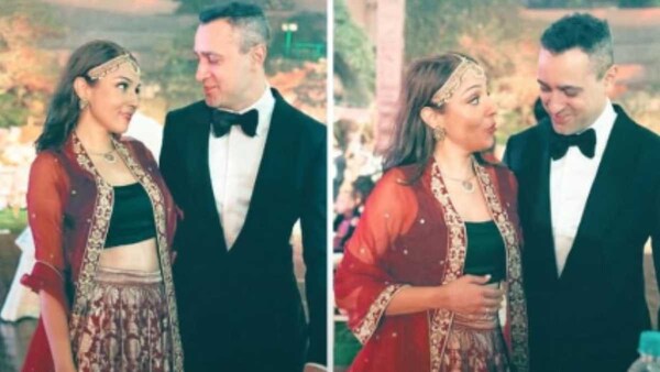 Inside photos - Imran Khan's candid moments with rumoured girlfriend Lekha Washington from Ira Khan's wedding