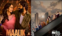 Maalik box office report day 3: Rajkummar Rao's gangster flick sees slight growth over weekend, trails behind Metro... In Dino