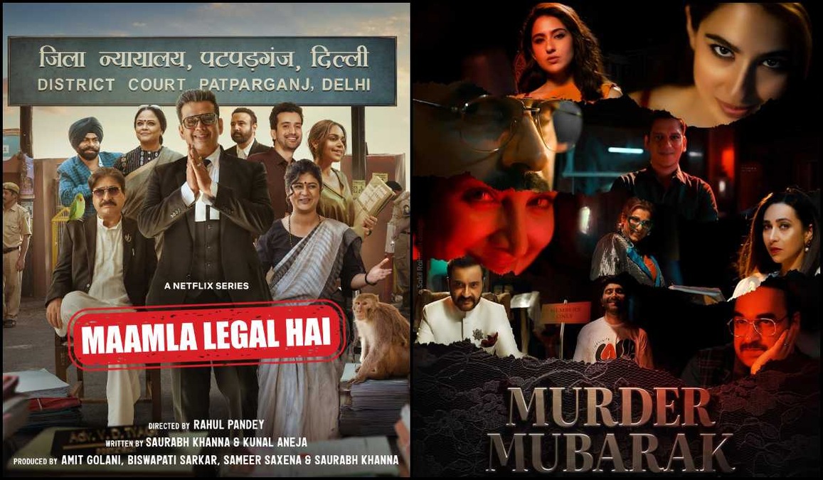 From Maamla Legal Hai to Murder Mubarak—titles releasing in the first half of March 2024 on Netflix