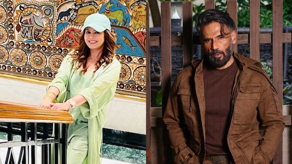 Mahima Chaudhry reacts to reuniting with Suniel Shetty in Ibrahim Ali Khan & Khushi Kapoor's Naadaniyaan: 'After Dhadkan, we are...' | Exclusive