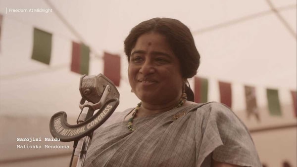 Freedom at Midnight: Malishka Mendonsa reveals prep for Sarojini Naidu's role - 'The prosthetics took...' | Exclusive