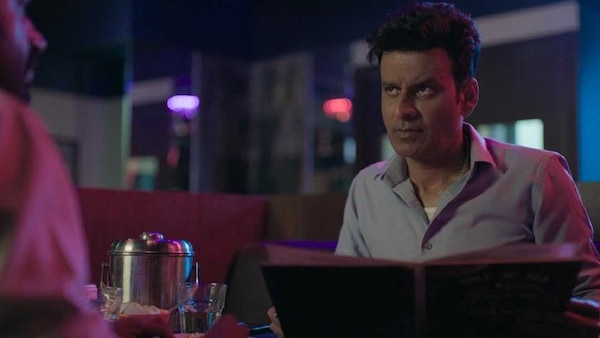 Manoj Bajpayee in a still from The Family Man