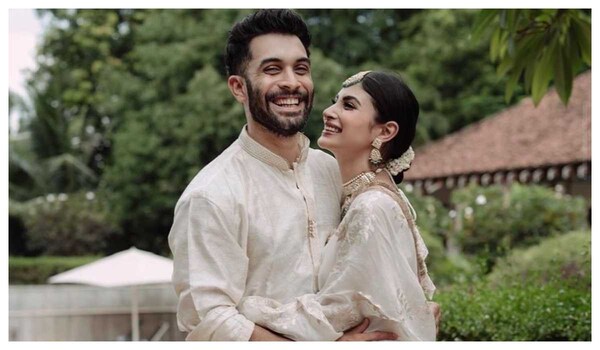 Mouni Roy commemorates her anniversary with a quirky calculation and touching post for hubby Suraj Nambiar