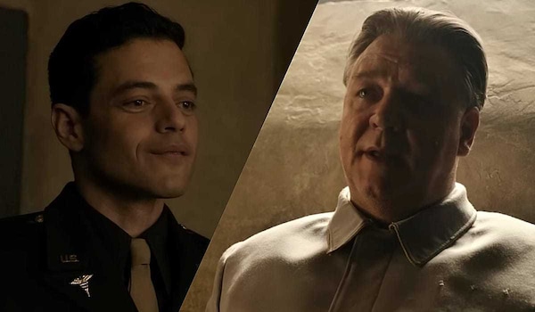Nuremberg release date, what to expect, trailer breakdown, and more about Russell Crowe and Rami Malek's psychological thriller