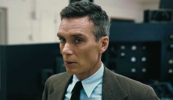 Cillian Murphy in a still from Oppenheimer