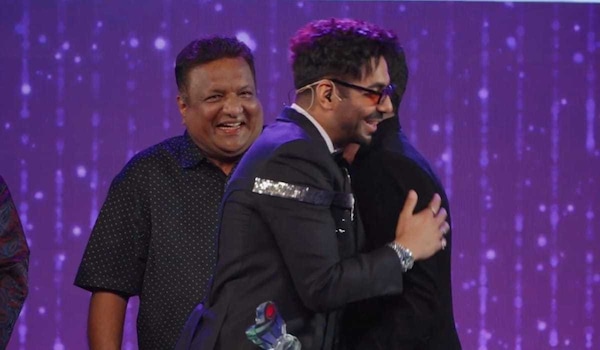 Manoj Bajpayee, Aparshakti Khurana, and Sanjay Gupta