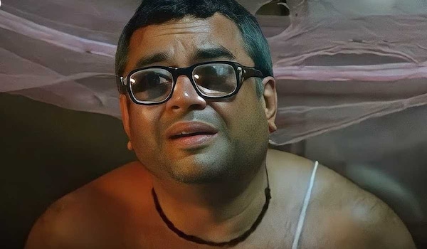 Paresh Rawal in a still from Hera Pheri
