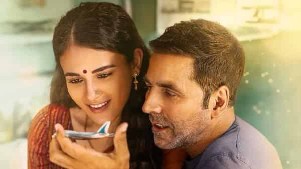 Radhikka Madan and Akshay Kumar in Sarfira.