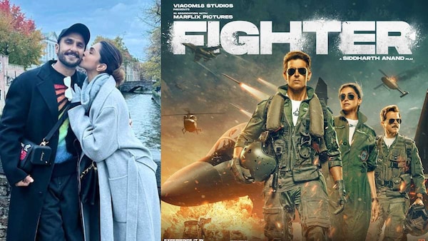 Fighter - 'Absolute fire,' Ranveer Singh reviews Deepika Padukone and Hrithik Roshan's film trailer