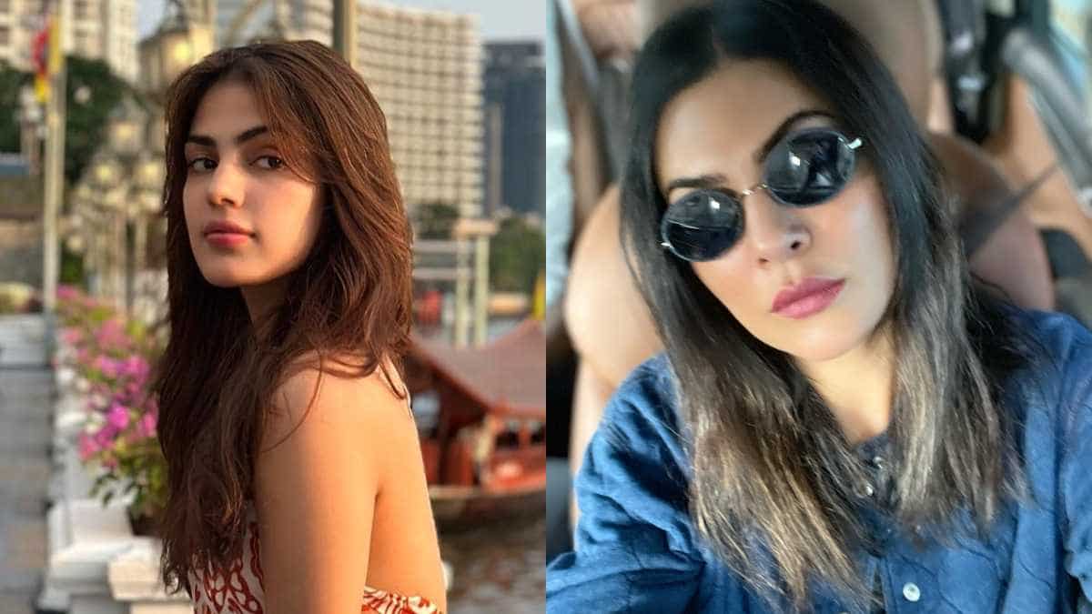 Rhea Chakraborty terms herself a bigger 'gold digger' than Sushmita Sen as they team up for a fiery chat | Watch