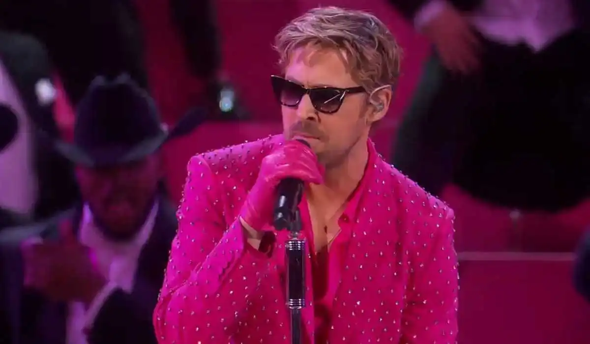 Ryan Gosling I'm Just Ken From Barbie Rehearsal Video