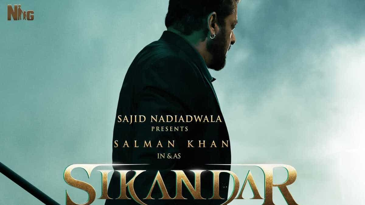 Salman Khan Unveils Striking Poster for Sikandar Ahead of Teaser Launch