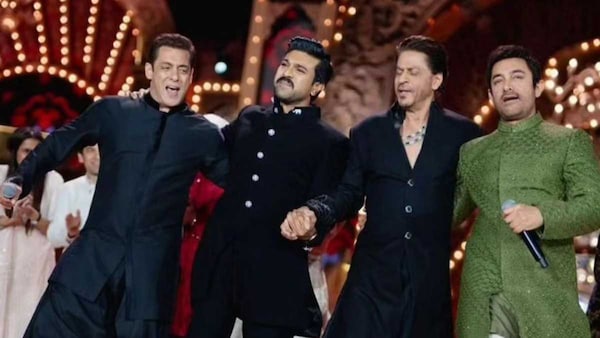 Ambani pre-wedding Day 2 - 'Iconic,' say netizens as Ram Charan dances with Shah Rukh Khan, Salman Khan and Aamir Khan