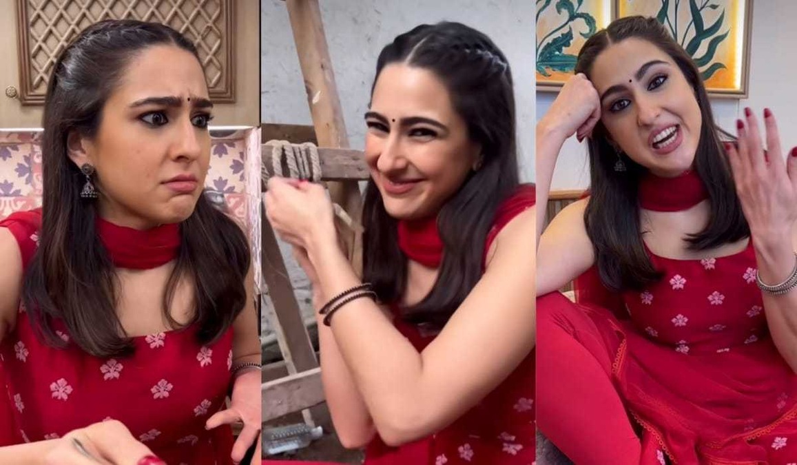 WATCH - Sara Ali Khan shares a relatable video for singles on Valentine's Day, with a touch of unlimited fun