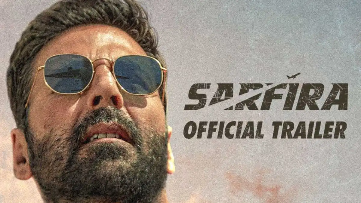 Sarfira trailer - Akshay Kumar aims to fly high; did you catch a glimpse of Suriya? Watch