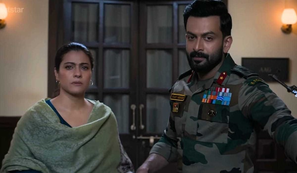 Kajol and Prithviraj Sukumaran in Sarzameen