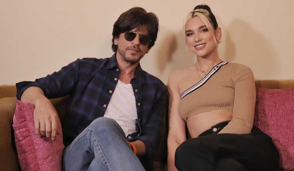 Shah Rukh Khan and Dua Lipa