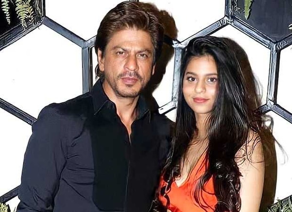 Shah Rukh Khan and Suhana Khan