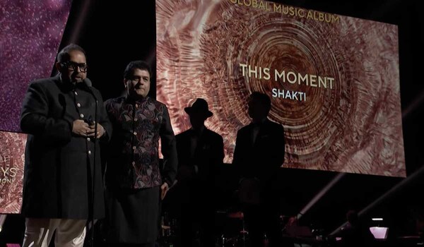 Grammys 2024: Shankar Mahadevan and Zakir Hussain's fusion band 'Shakti' clinches the award for 'This Moment'