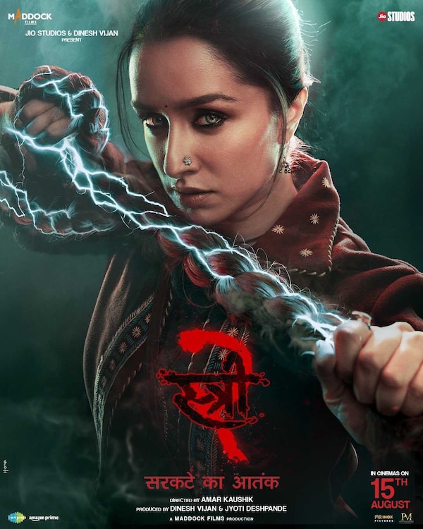 Shraddha Kapoor in Stree 2.