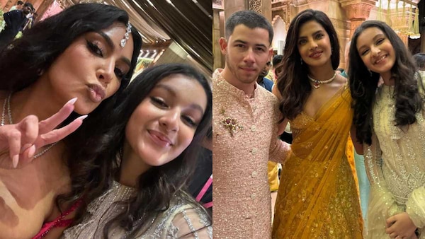 Ambani wedding: From Kim Kardashian to Priyanka Chopra Jonas, Mahesh Babu's daughter Sitara gets clicked with 'beautiful' people | Photos