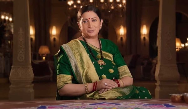 Smriti Irani in Kyunki Saas Bhi Kabhi Bahu Thi promo
