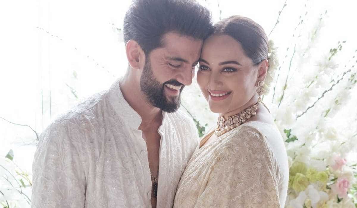 Sonakshi Sinha-Zaheer Iqbal's honeymoon pics out! Newlywed couple set goals by spending quality time by the pool