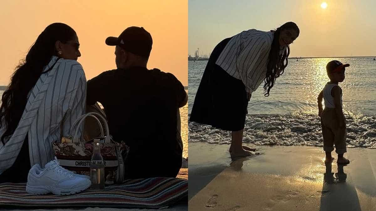 Sonam Kapoor's Beach Retreat: Celebrating Family Life with Anand Ahuja and Their Son Vayu