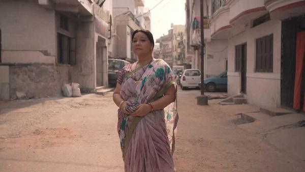 Sunita Rajwar in Gullak. (Courtesy - SonyLIV)