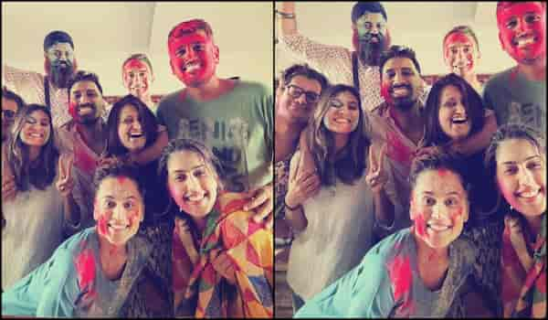 Taapsee Pannu-Mathias Boe's low-key wedding unveiled through Holi snapshot; actor dons 'sindoor'