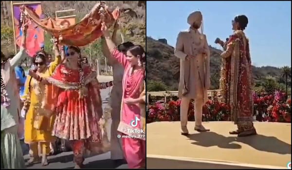 Watch! Taapsee Pannu and Mathias Boe's hush-hush wedding ceremony captured in leaked video