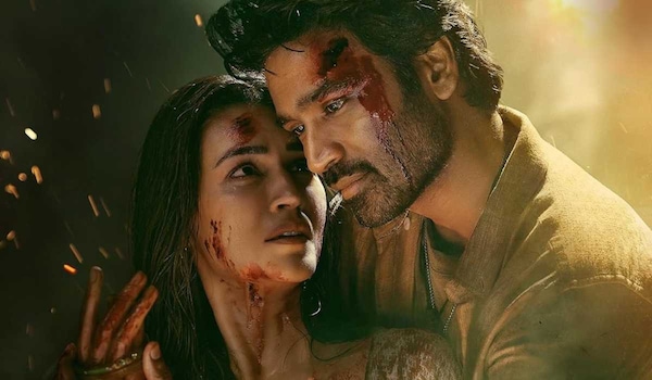 Dhanush and Kriti Sanon in Tere Ishk Mein