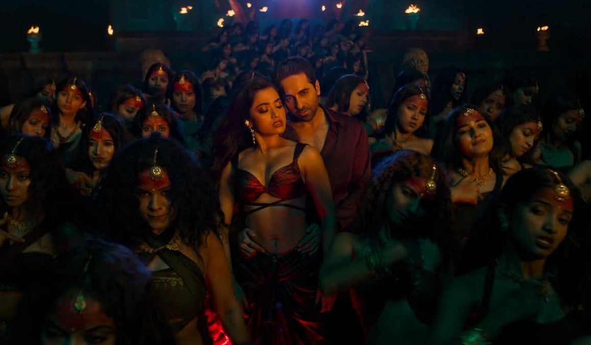 Thamma song Tum Mere Na Huye: Fiery Rashmika Mandanna and brooding Ayushmann Khurrana set the screen ablaze in this haunting, star-crossed heartbreak anthem