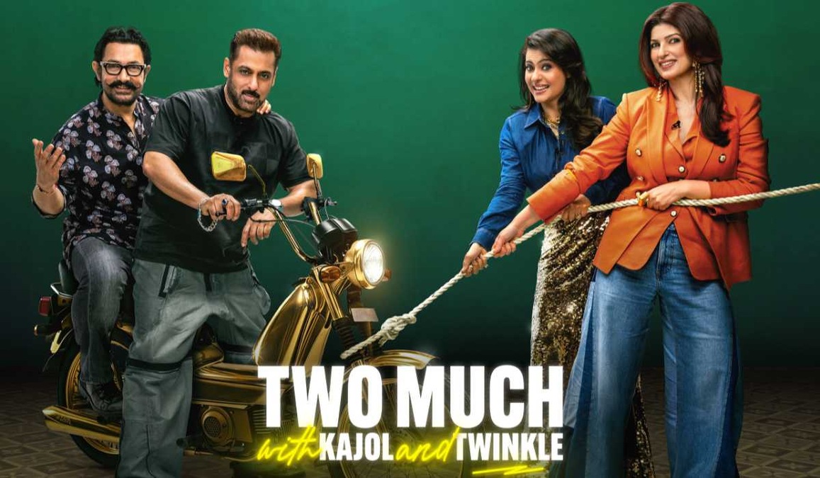 Two Much with Kajol & Twinkle first impression: Aamir Khan’s sincerity brings calm while Salman Khan’s stubbornness stirs chaos in a spicy slow-burn premiere