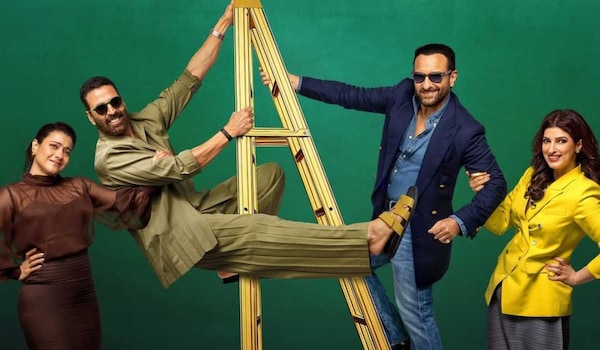 Two Much with Kajol and Twinkle: Akshay Kumar and Saif Ali Khan reunite for non-stop banter and nostalgia; joke show should be renamed 'Two Cheetahs'