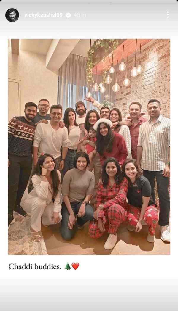 Vicky Kaushal's Christmas bash