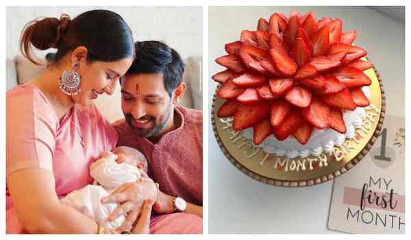 Vikrant Massey and Sheetal Thakur celebrate son Vardaan’s 1 month birthday