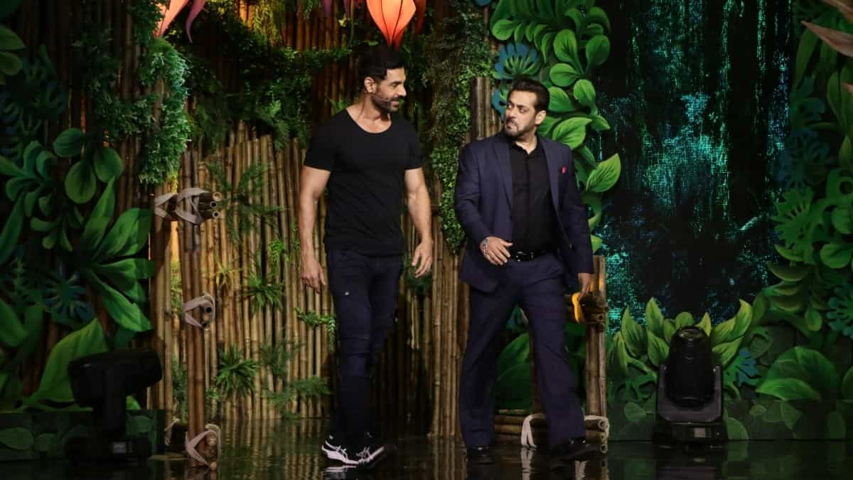 Bigg Boss 15 Weekend Ka Vaar Day 50 Preview John Abraham Meets Salman Khan 