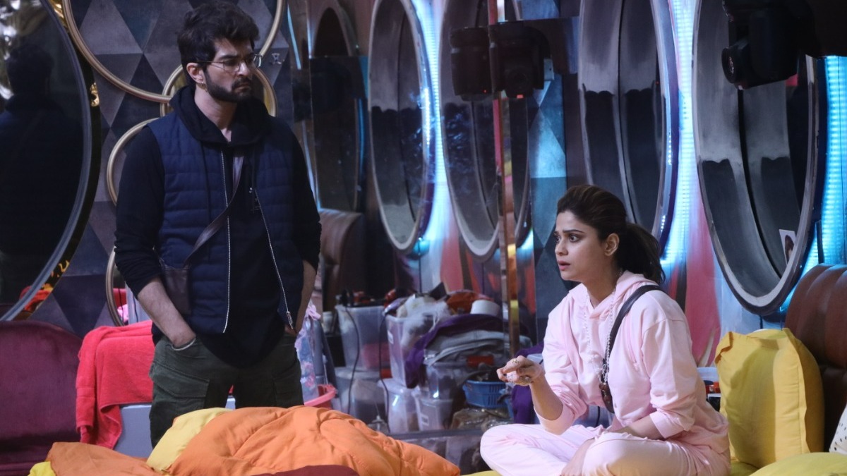 Bigg Boss 15 - Raqesh Bapat, Shamita Shetty.