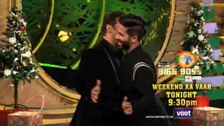 Bigg Boss 15: Shahid Kapoor gives Salman Khan a chest bump and it’s one of the coolest things you will see today