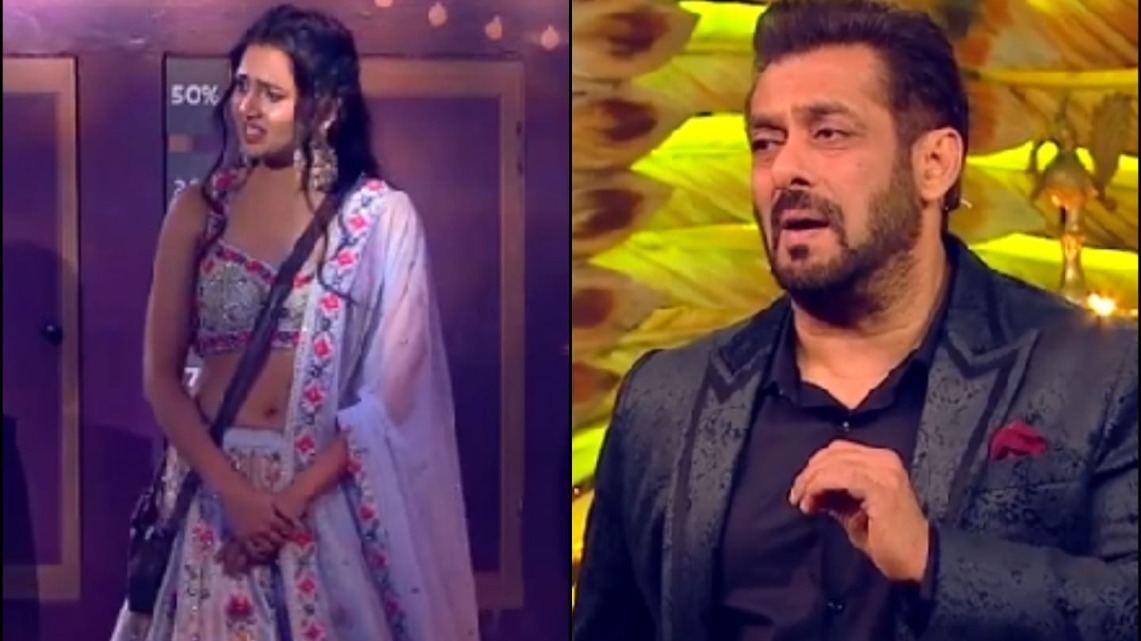 Bigg Boss 15 - Tejasswi Prakash, Salman Khan.