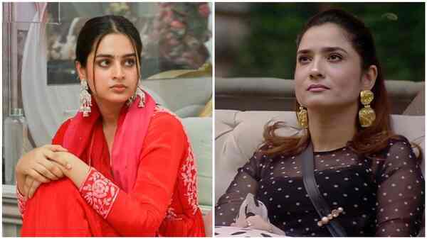 Bigg Boss 17 - Ankita Lokhande schools Ayesha Khan for latter’s 'pair chaat sakte hai' remark