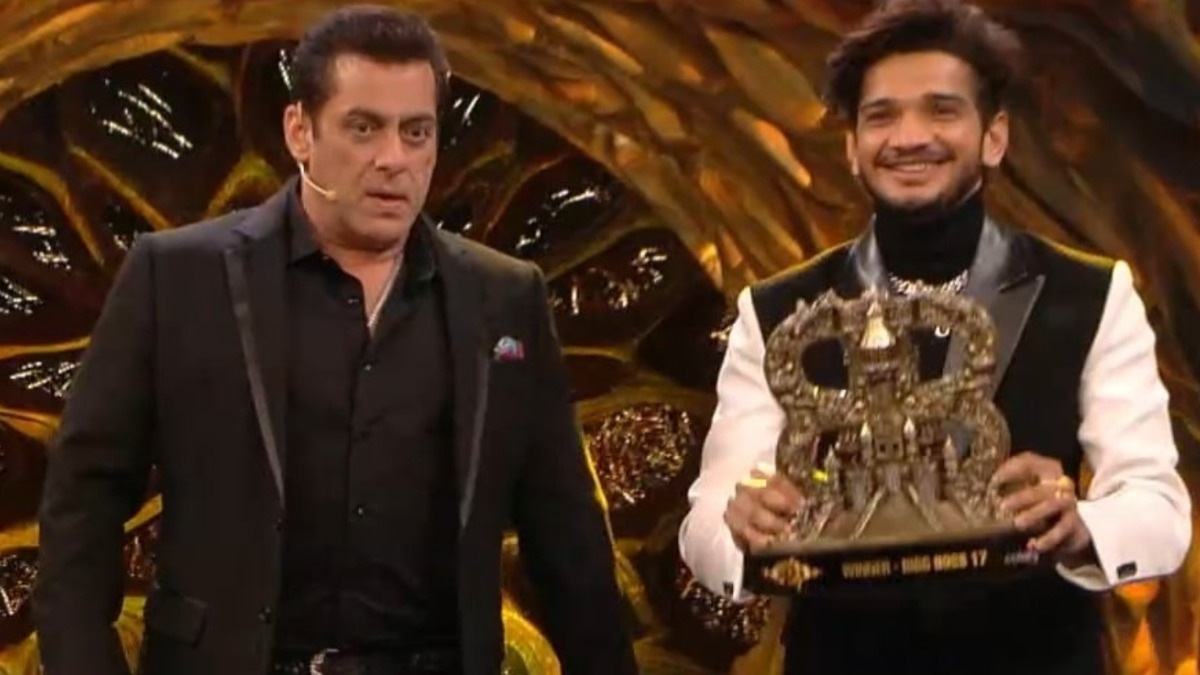 Bigg Boss 17 winner – Munawar Faruqui beats Abhishek Kumar and walks away with the trophy