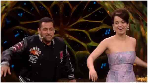 Bigg Boss 17 promo: Kangana Ranaut and Salman Khan indulge in a fun banter; she asks him to show off his flirting skills