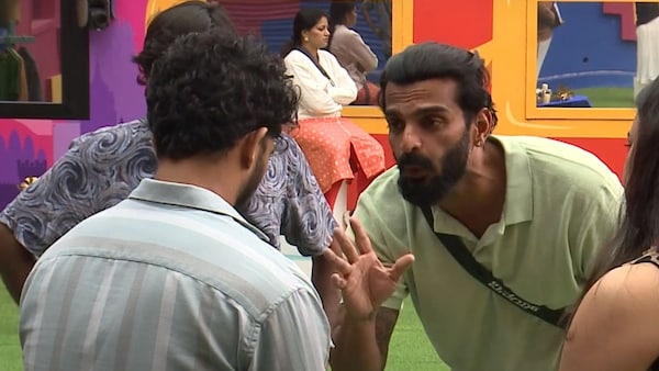 Vinay being mean to Karthik during the task