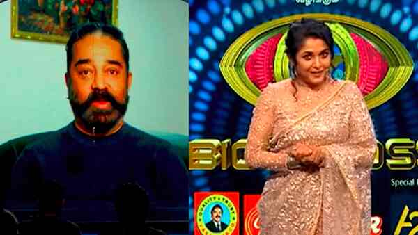 Bigg Boss Tamil 5 promo: A hospitalised Kamal Haasan introduces Ramya Krishnan to the housemates