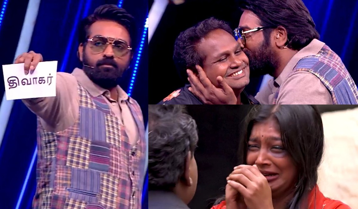 Bigg Boss Tamil Season 9 elimination week 6: Watermelon Star Diwagar evicted; gets a kiss from Vijay Sethupathi onstage